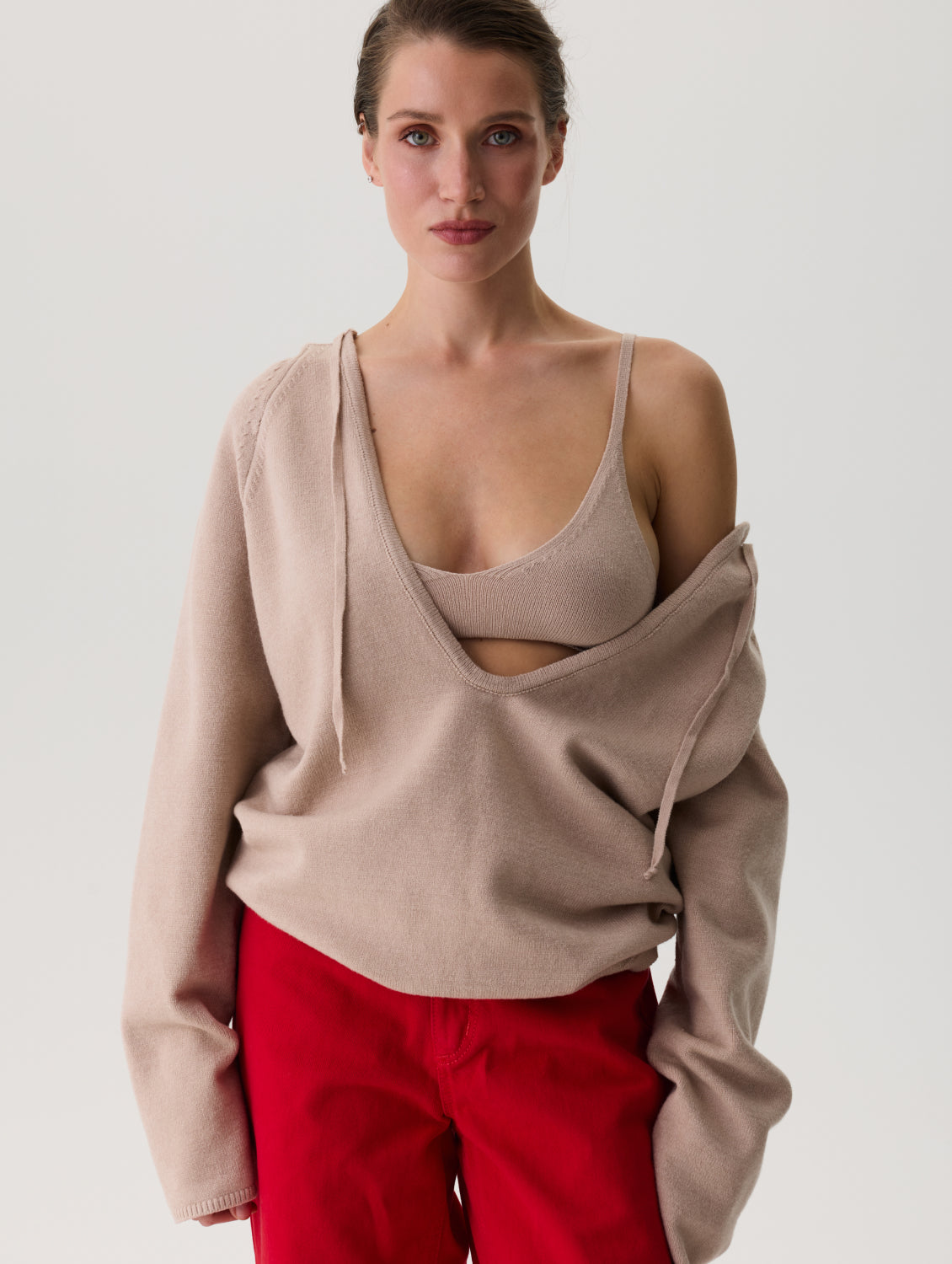 Топ Soft Nude бежевий
