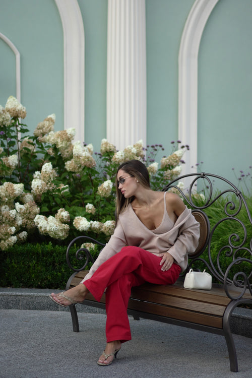Джинси DESIRE червоні