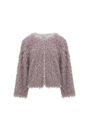Жакет FAUX FUR рожевий