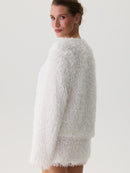 Жакет FAUX FUR молочний
