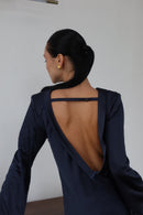 Сукня Reveal silk синя