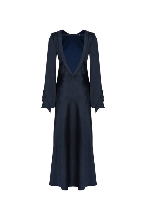 Сукня Reveal silk синя