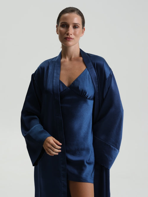 Кімоно Silk синє