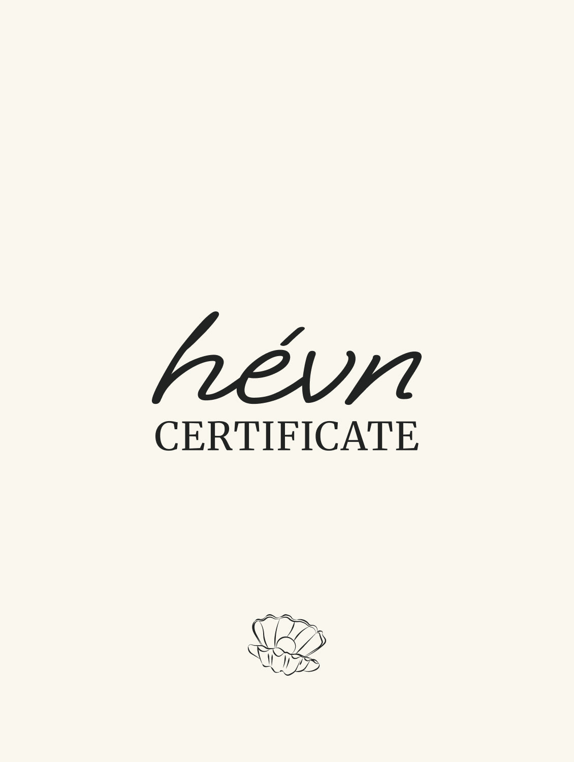 Сертифікат HÉVN
